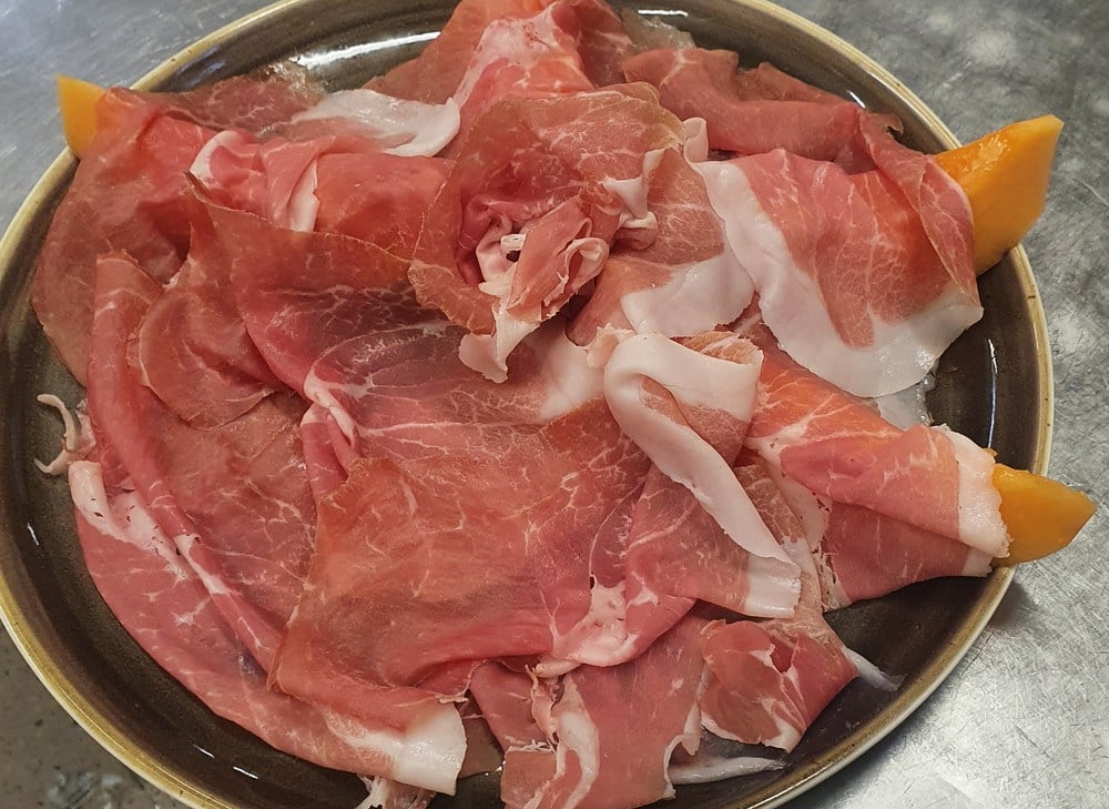 Prosciutto melone